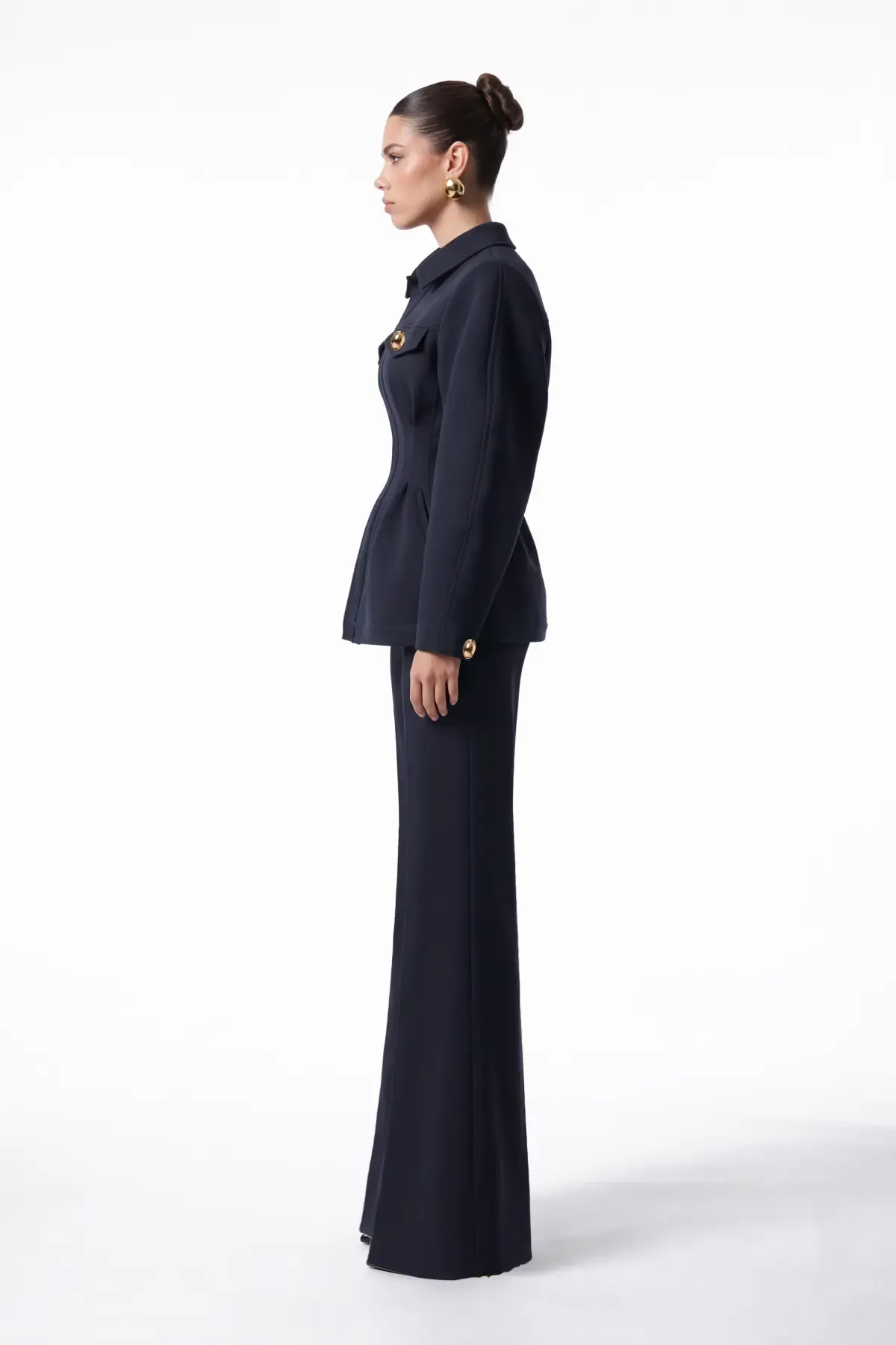 LACİVERT GABARDİN PANTOLON