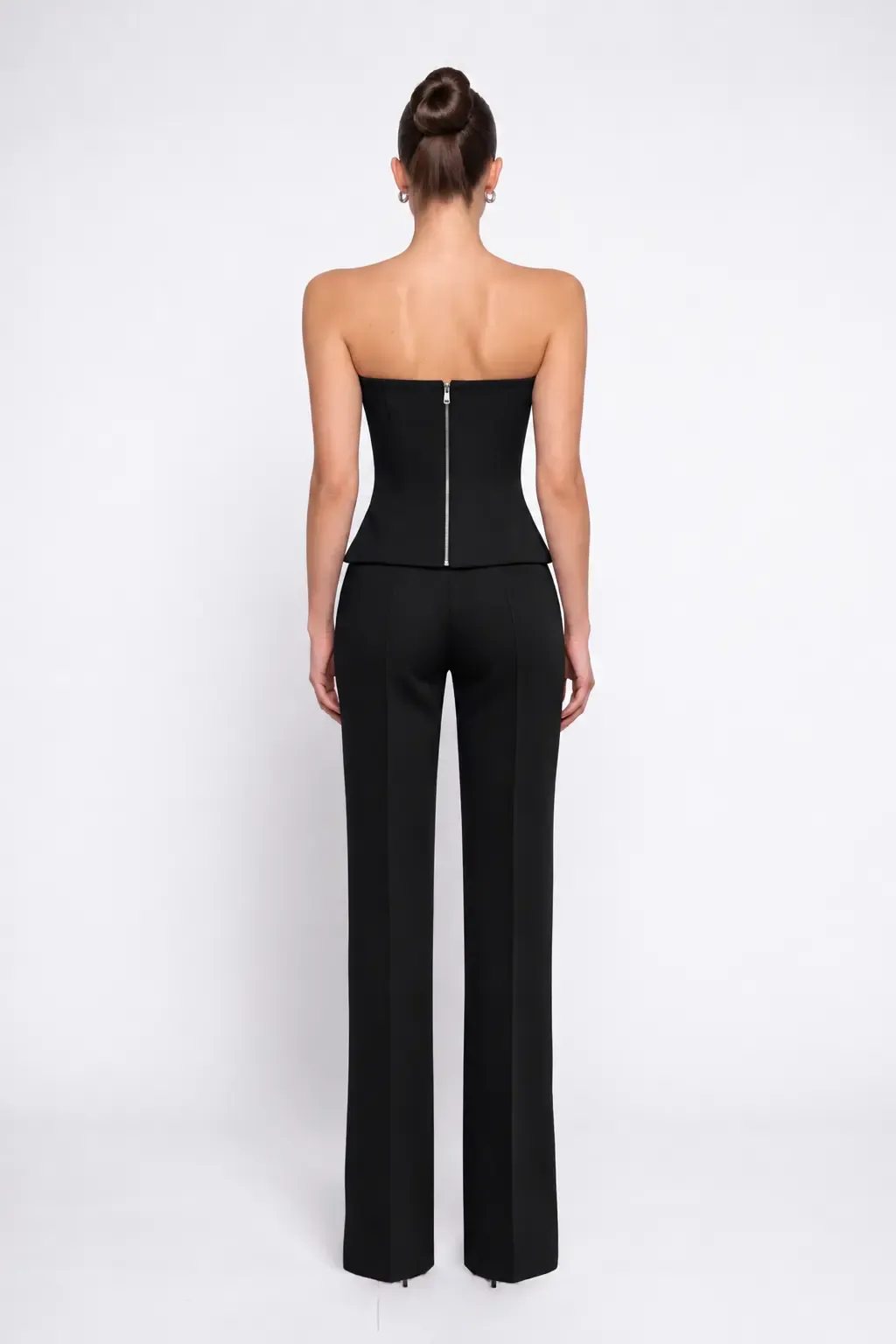 SİYAH SATEN PANTOLON